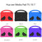 For Huawei MediaPad T5 10.1 EVA Flat Anti Falling Protective Case Shell with Holder(RoseRed)