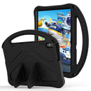 For Lenovo Tab M10 TB-X505F EVA Flat Anti Falling Protective Case Shell with Holder(Black)
