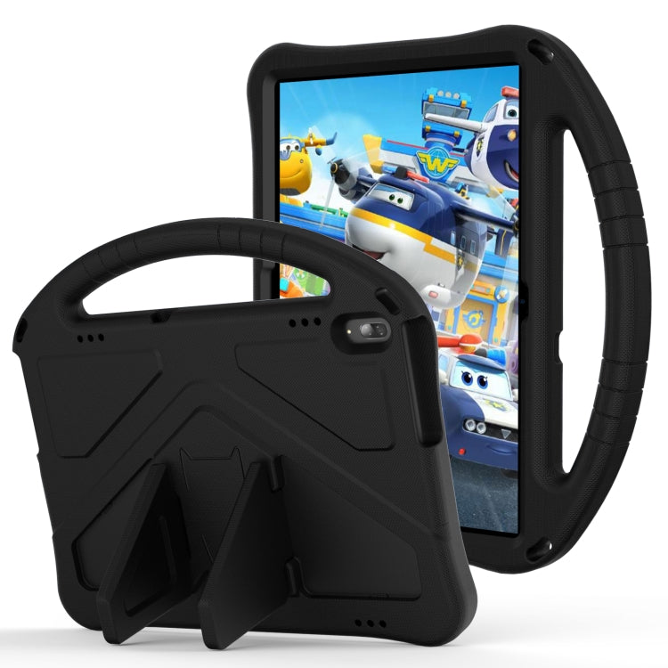 For Lenovo Tab M10 TB-X505F EVA Flat Anti Falling Protective Case Shell with Holder(Black)