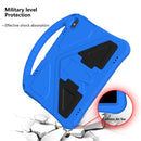 For Lenovo Tab M10 TB-X505F EVA Flat Anti Falling Protective Case Shell with Holder(Blue)