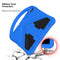 For Lenovo Tab M10 TB-X505F EVA Flat Anti Falling Protective Case Shell with Holder(Blue)