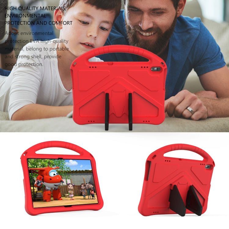 For Lenovo Tab M10 TB-X505F EVA Flat Anti Falling Protective Case Shell with Holder(Red)