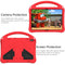 For Lenovo Tab M10 TB-X505F EVA Flat Anti Falling Protective Case Shell with Holder(Red)