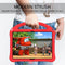 For Lenovo Tab M10 TB-X505F EVA Flat Anti Falling Protective Case Shell with Holder(Red)