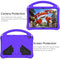 For Lenovo Tab M10 TB-X505F EVA Flat Anti Falling Protective Case Shell with Holder(Purple)