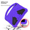 For Lenovo Tab M10 TB-X505F EVA Flat Anti Falling Protective Case Shell with Holder(Purple)
