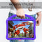 For Lenovo Tab M10 TB-X505F EVA Flat Anti Falling Protective Case Shell with Holder(Purple)
