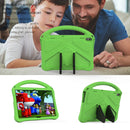 For Lenovo Tab M10 TB-X505F EVA Flat Anti Falling Protective Case Shell with Holder(Green)