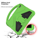 For Lenovo Tab M10 TB-X505F EVA Flat Anti Falling Protective Case Shell with Holder(Green)