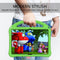 For Lenovo Tab M10 TB-X505F EVA Flat Anti Falling Protective Case Shell with Holder(Green)