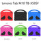 For Lenovo Tab M10 TB-X505F EVA Flat Anti Falling Protective Case Shell with Holder(Green)