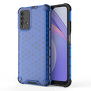 For Xiaomi Redmi 9T Shockproof Honeycomb PC + TPU Case(Blue)