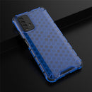 For Xiaomi Redmi 9T Shockproof Honeycomb PC + TPU Case(Blue)