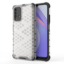 For Xiaomi Redmi 9T Shockproof Honeycomb PC + TPU Case(White)