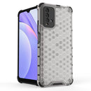 For Xiaomi Redmi 9T Shockproof Honeycomb PC + TPU Case(White)