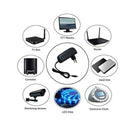 100-240V AC to DC Power Charger Adapter 5V 9V 12V 24V 1A 5.5mmx2.1mm (12V 1A EU Plug)