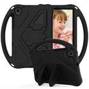 For Lenovo M10 Plus X606 / Tab K10 2021 TB-X6C6F / TB-X6C6L /TB-X6C6X EVA Flat Anti Falling Protective Case Shell with Holder(Black)
