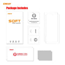 2 PCS For Samsung Galaxy S21 Ultra 5G ENKAY Hat-Prince 3D Full Screen PET Curved Hot Bending HD Screen Protector Soft Film(Transparent)