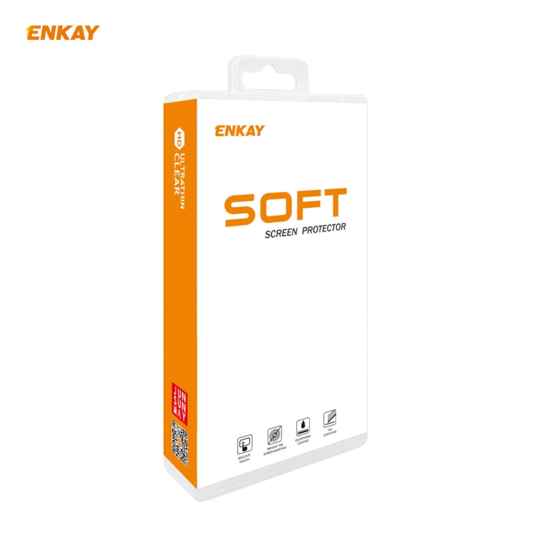 5 PCS For Samsung Galaxy S21 Ultra 5G ENKAY Hat-Prince 3D Full Screen PET Curved Hot Bending HD Screen Protector Soft Film(Transparent)