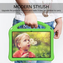 For Huawei MediaPad T3 10 EVA Flat Anti Falling Protective Case Shell with Holder(Green)