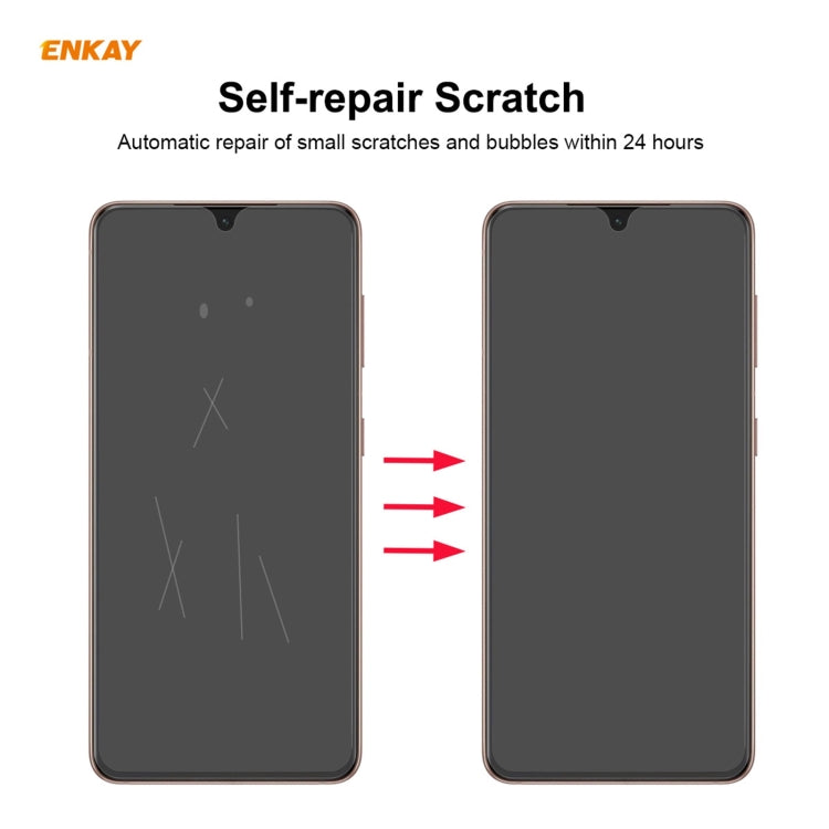 For Samsung Galaxy S21+ 5G ENKAY Hat-Prince 0.1mm 3D Full Screen Protector Explosion-proof Hydrogel Film