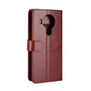 For Nokia 5.4 R64 Texture Single Horizontal Flip Protective Case with Holder & Card Slots & Wallet& Photo Frame(Brown)