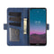 For Nokia 5.4 Dual-side Magnetic Buckle Horizontal Flip Leather Case with Holder & Card Slots & Wallet(Dark Blue)
