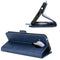 For Nokia 5.4 Dual-side Magnetic Buckle Horizontal Flip Leather Case with Holder & Card Slots & Wallet(Dark Blue)