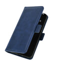 For Nokia 5.4 Dual-side Magnetic Buckle Horizontal Flip Leather Case with Holder & Card Slots & Wallet(Dark Blue)
