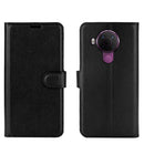 For Nokia 5.4 Litchi Texture Horizontal Flip Protective Case with Holder & Card Slots & Wallet(Black)