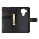 For Nokia 5.4 Litchi Texture Horizontal Flip Protective Case with Holder & Card Slots & Wallet(Black)