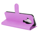 For Nokia 5.4 Litchi Texture Horizontal Flip Protective Case with Holder & Card Slots & Wallet(Purple)