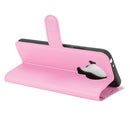 For Nokia 5.4 Litchi Texture Horizontal Flip Protective Case with Holder & Card Slots & Wallet(Pink)
