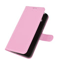 For Nokia 5.4 Litchi Texture Horizontal Flip Protective Case with Holder & Card Slots & Wallet(Pink)