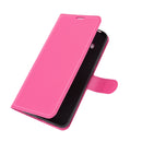 For Nokia 5.4 Litchi Texture Horizontal Flip Protective Case with Holder & Card Slots & Wallet(Rose red)
