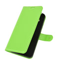 For Nokia 5.4 Litchi Texture Horizontal Flip Protective Case with Holder & Card Slots & Wallet(Green)