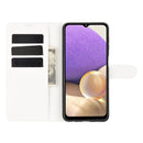 For Samsung Galaxy A32 5G Litchi Texture Horizontal Flip Protective Case with Holder & Card Slots & Wallet(White)