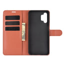 For Samsung Galaxy A32 5G Litchi Texture Horizontal Flip Protective Case with Holder & Card Slots & Wallet(Brown)
