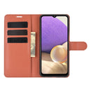 For Samsung Galaxy A32 5G Litchi Texture Horizontal Flip Protective Case with Holder & Card Slots & Wallet(Brown)