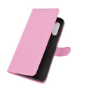 For Samsung Galaxy A32 5G Litchi Texture Horizontal Flip Protective Case with Holder & Card Slots & Wallet(Pink)