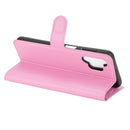 For Samsung Galaxy A32 5G Litchi Texture Horizontal Flip Protective Case with Holder & Card Slots & Wallet(Pink)