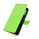 For Samsung Galaxy A32 5G Litchi Texture Horizontal Flip Protective Case with Holder & Card Slots & Wallet(Green)