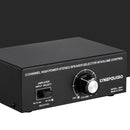 B051 2 Input And 1 Output Power Amplifier And Speaker Selection Switcher Output With Volume Adjustment 2 Power Amplifiers Audio Switcher Switch Distribution Comparator