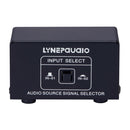 B101 2 In 1 Out (1 In 2 Out) Audio Source Signal Selection Switcher Computer Speaker RCA Lossless Audio Source Switcher
