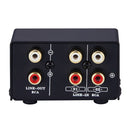 B101 2 In 1 Out (1 In 2 Out) Audio Source Signal Selection Switcher Computer Speaker RCA Lossless Audio Source Switcher