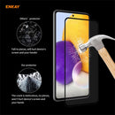 For Samsung Galaxy A72 5G 2 PCS ENKAY Hat-Prince Full Glue 0.26mm 9H 2.5D Tempered Glass Full Coverage Film