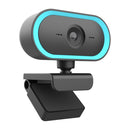 C11 2K Picture Quality HD Without Distortion 360 Degrees Rotate Built-in Microphone Sound Clear Webcams with Tripod(Blue)