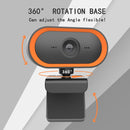 C11 2K Picture Quality HD Without Distortion 360 Degrees Rotate Built-in Microphone Sound Clear Webcams with Tripod(Blue)