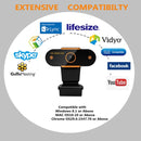 312 1080P HD USB 2.0 PC Desktop Camera Webcam with Mic, Cable Length: about 1.3m, Configuration:Regular