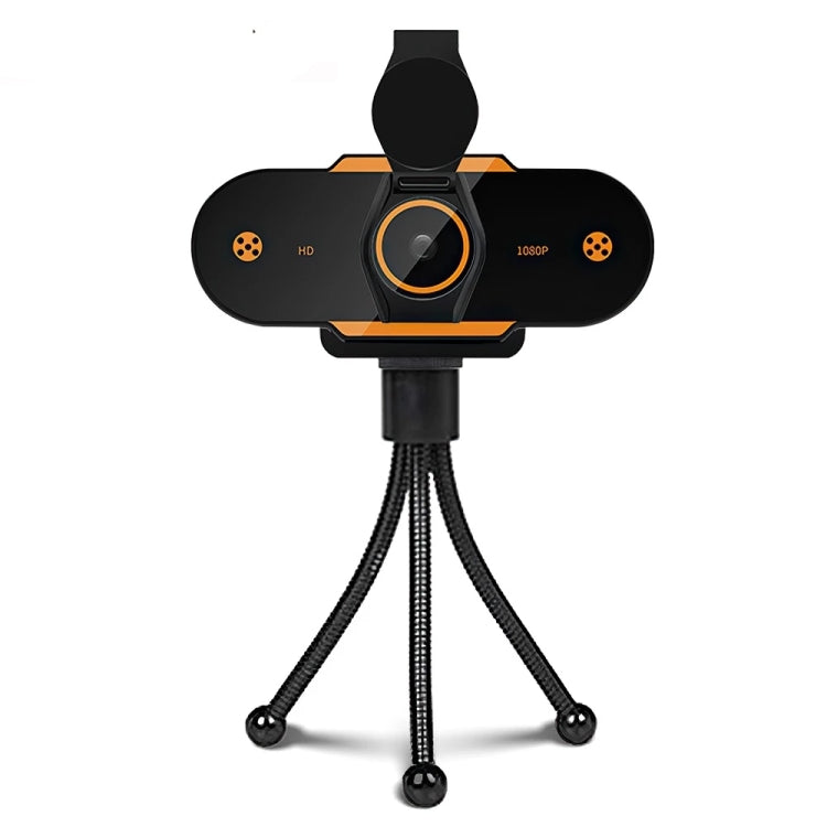 312 1080P HD USB 2.0 PC Desktop Camera Webcam with Mic, Cable Length: about 1.3m, Configuration:with Tripod